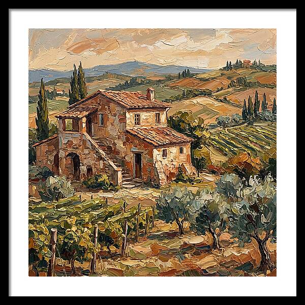 Serenity Of The Tuscan Hills