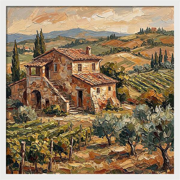 Serenity Of The Tuscan Hills