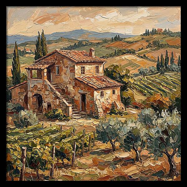 Serenity Of The Tuscan Hills