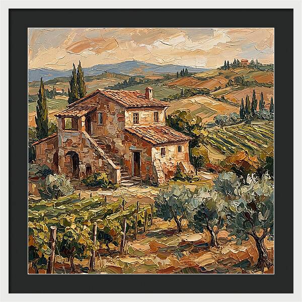 Serenity Of The Tuscan Hills