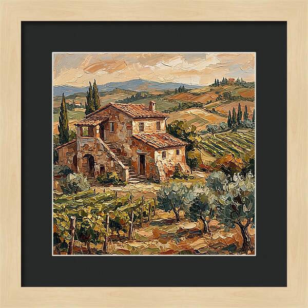 Serenity Of The Tuscan Hills