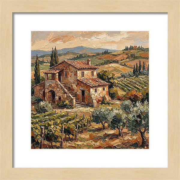 Serenity Of The Tuscan Hills