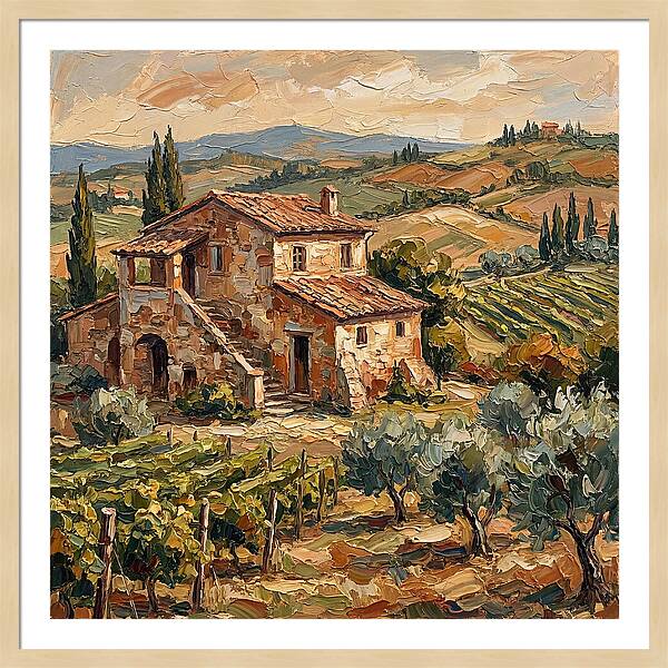 Serenity Of The Tuscan Hills