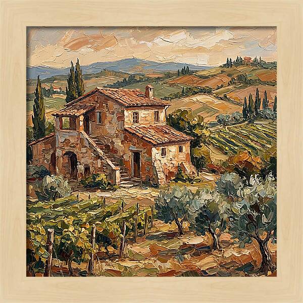 Serenity Of The Tuscan Hills