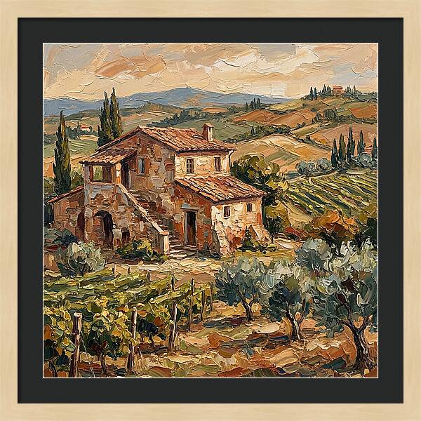 Serenity Of The Tuscan Hills