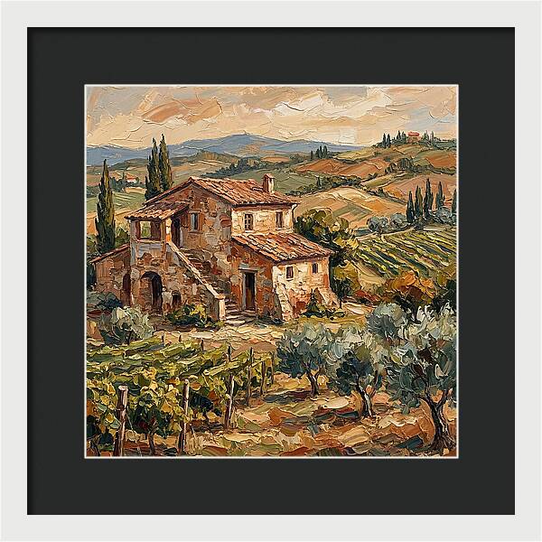 Serenity Of The Tuscan Hills