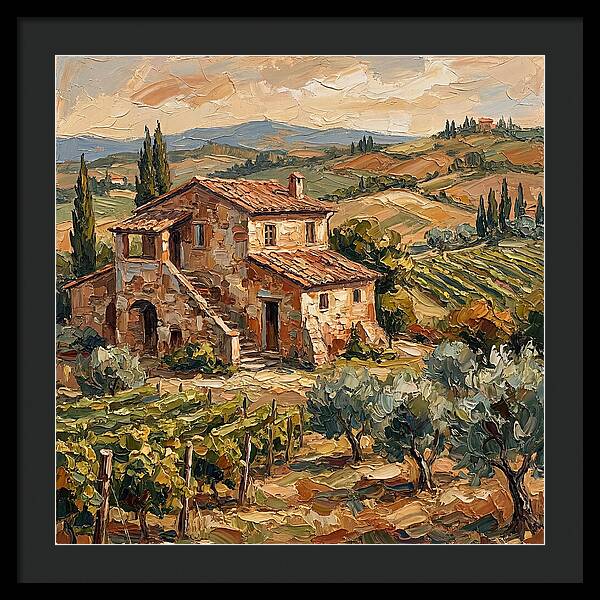 Serenity Of The Tuscan Hills