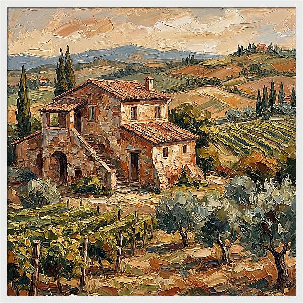 Serenity Of The Tuscan Hills