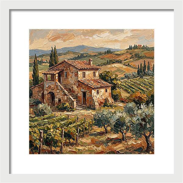 Serenity Of The Tuscan Hills