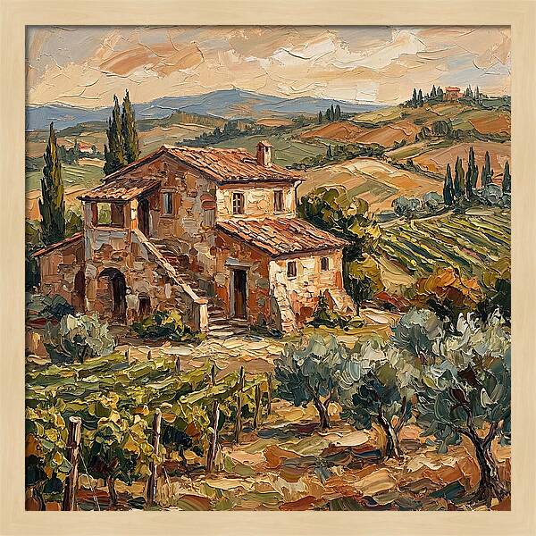 Serenity Of The Tuscan Hills