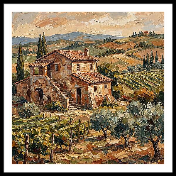 Serenity Of The Tuscan Hills