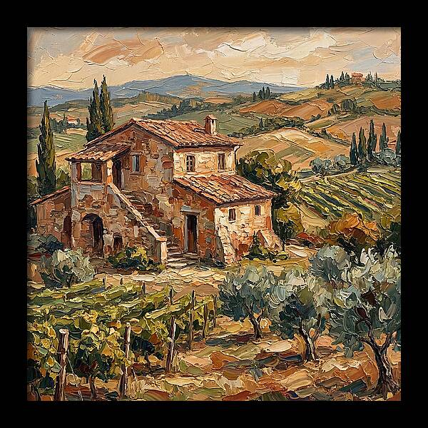 Serenity Of The Tuscan Hills