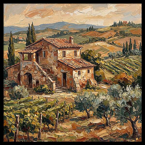 Serenity Of The Tuscan Hills