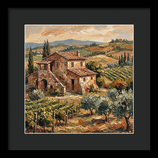 Serenity Of The Tuscan Hills