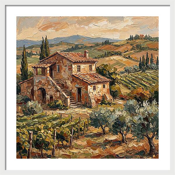 Serenity Of The Tuscan Hills