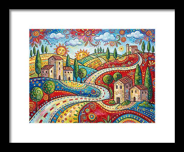 Serenity Of The Tuscan Landscape