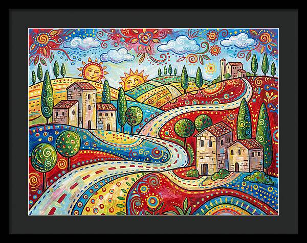 Serenity Of The Tuscan Landscape