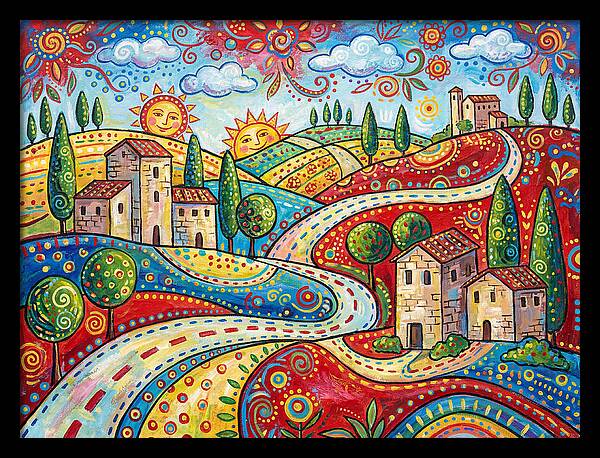 Serenity Of The Tuscan Landscape