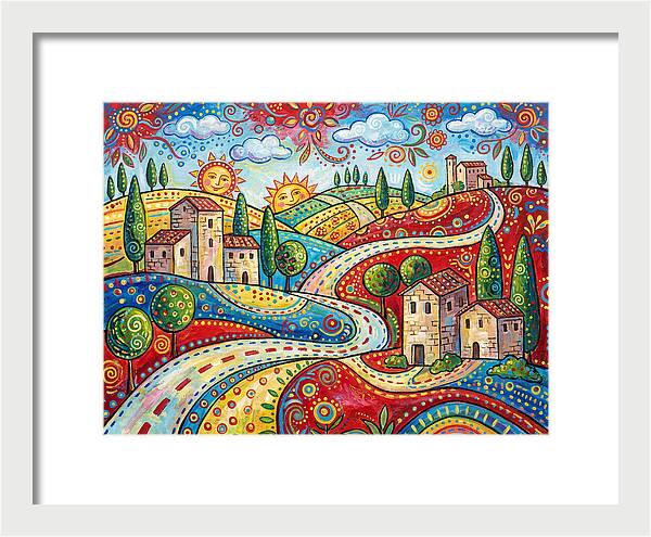 Serenity Of The Tuscan Landscape