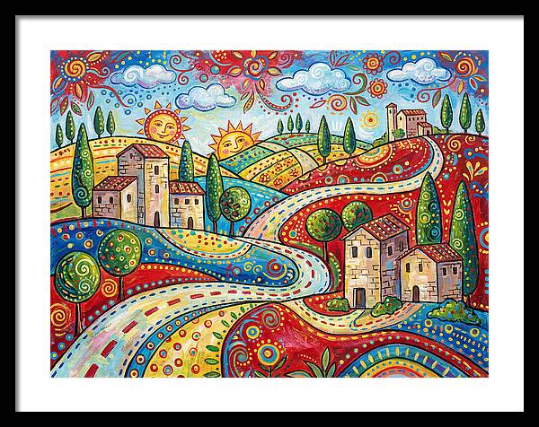 Serenity Of The Tuscan Landscape