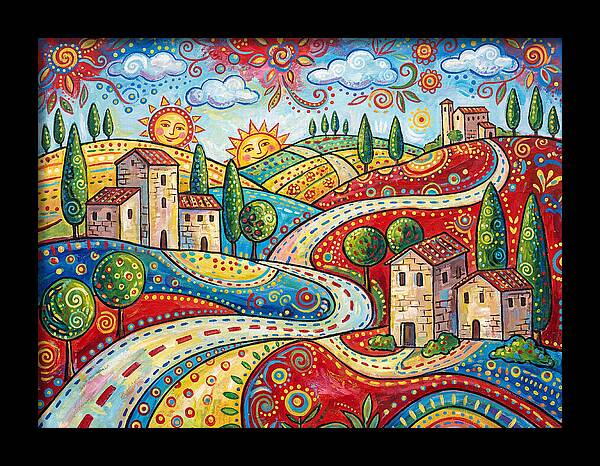 Serenity Of The Tuscan Landscape