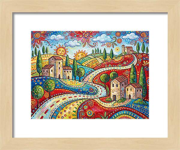 Serenity Of The Tuscan Landscape
