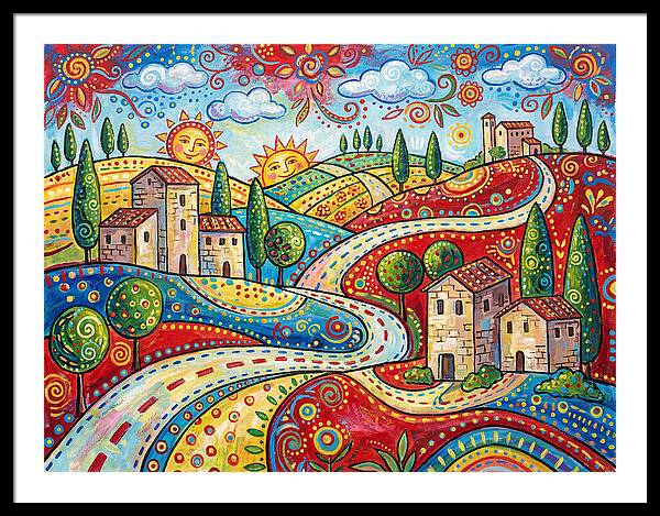 Serenity Of The Tuscan Landscape