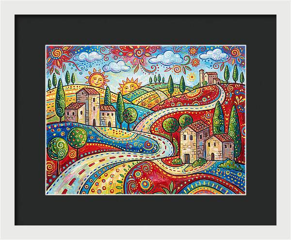 Serenity Of The Tuscan Landscape