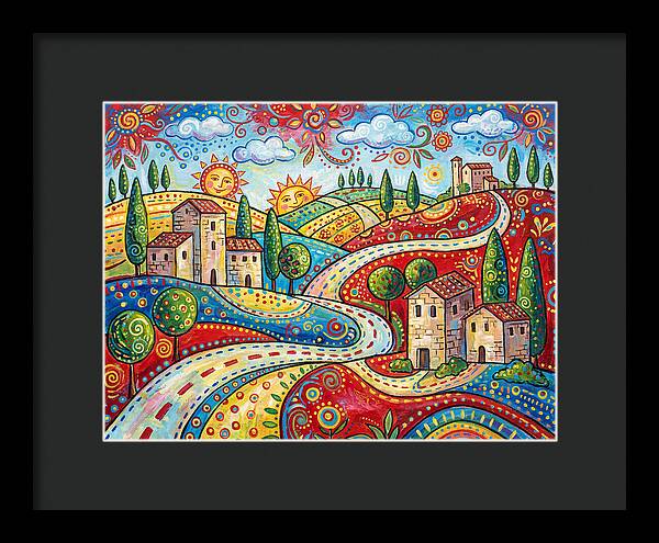 Serenity Of The Tuscan Landscape
