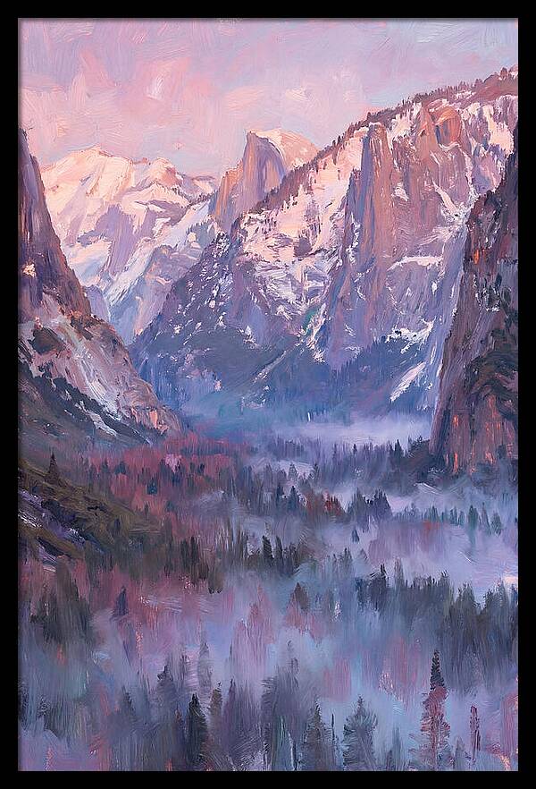 Serenity Of The Valley At Dawn