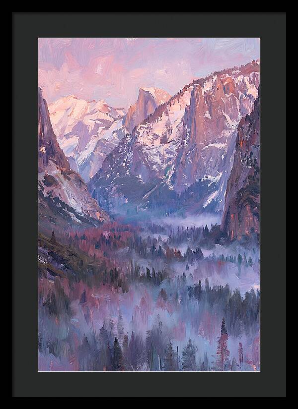 Serenity Of The Valley At Dawn