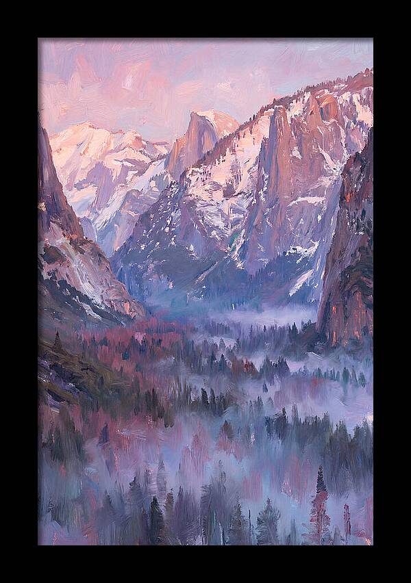 Serenity Of The Valley At Dawn