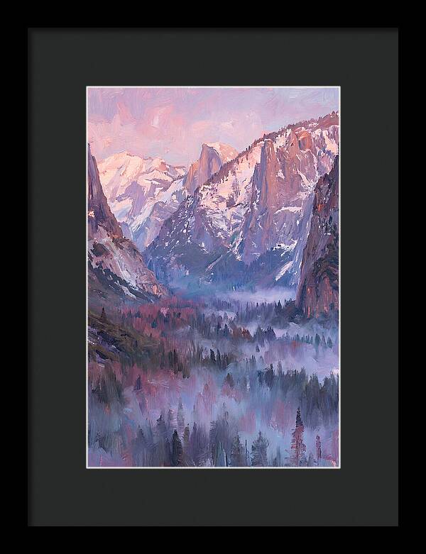 Serenity Of The Valley At Dawn
