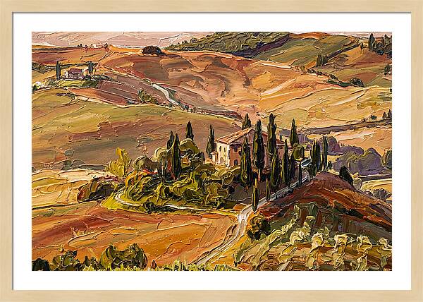 Serenity Of Tuscan Hills