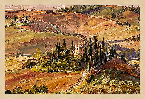 Serenity Of Tuscan Hills