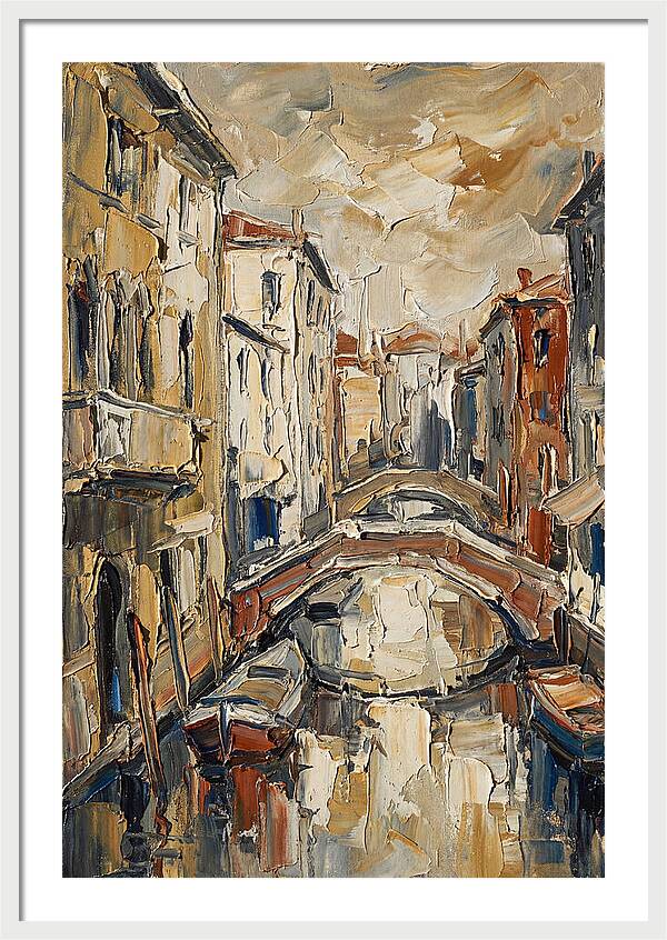 Serenity Of Venetian Canals