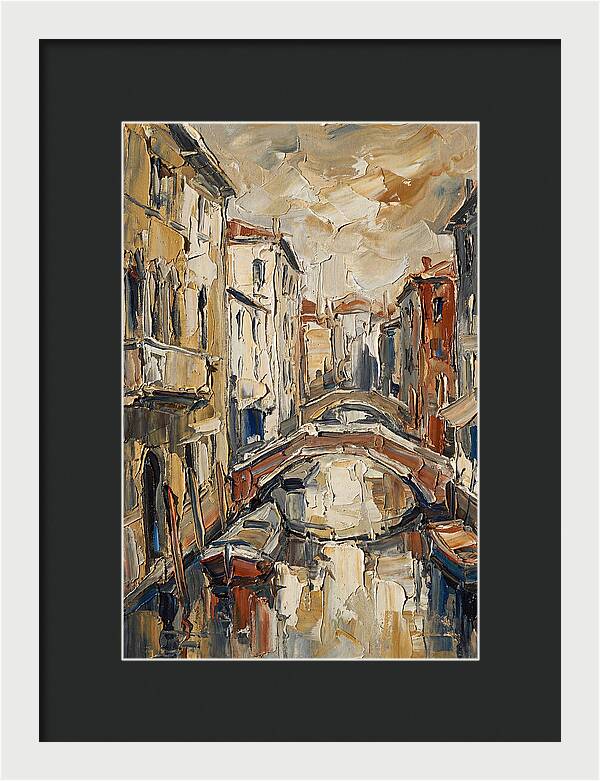 Serenity Of Venetian Canals