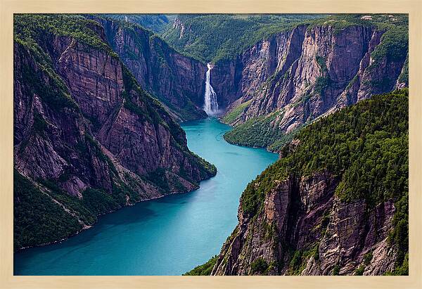 Serenity Of Western Brook Fjord