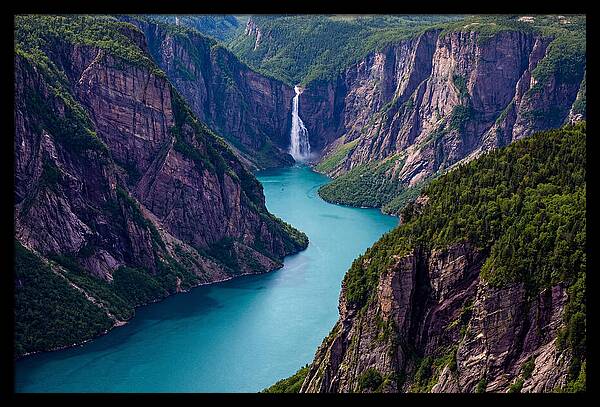 Serenity Of Western Brook Fjord