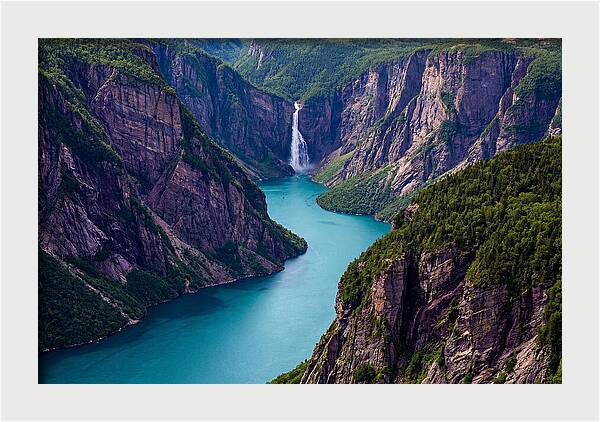 Serenity Of Western Brook Fjord