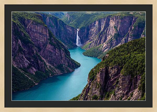 Serenity Of Western Brook Fjord