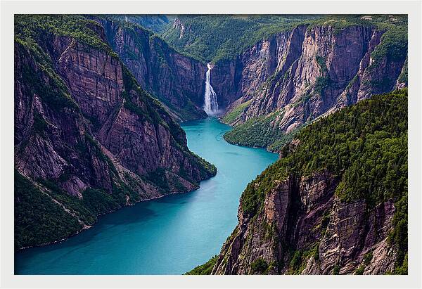 Serenity Of Western Brook Fjord
