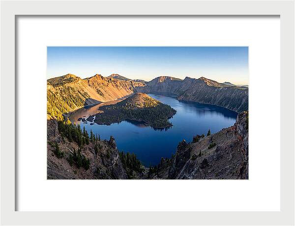 Serenity Over Crater Lake