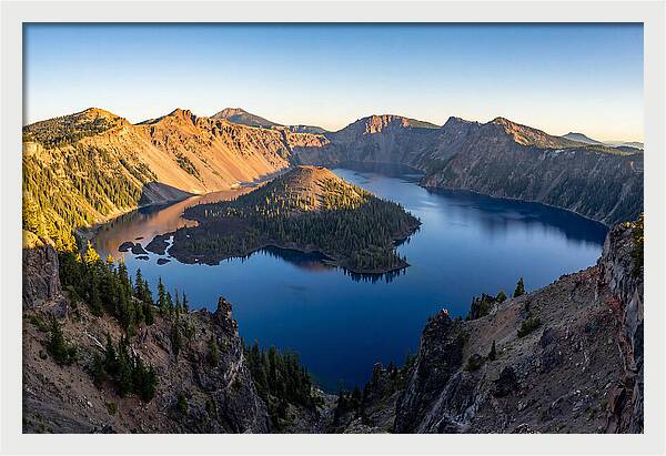 Serenity Over Crater Lake