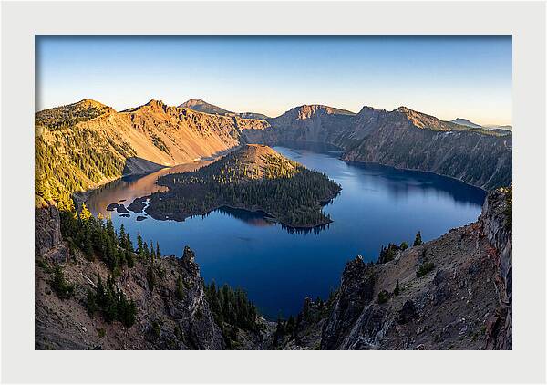Serenity Over Crater Lake