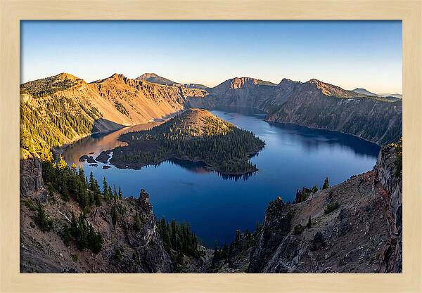 Serenity Over Crater Lake