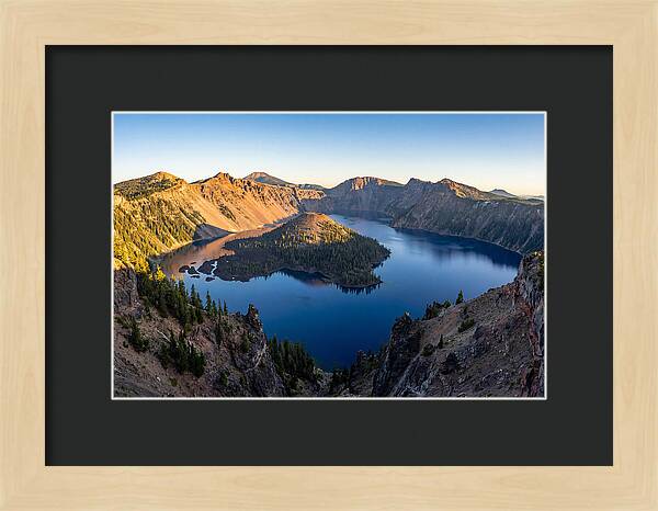 Serenity Over Crater Lake