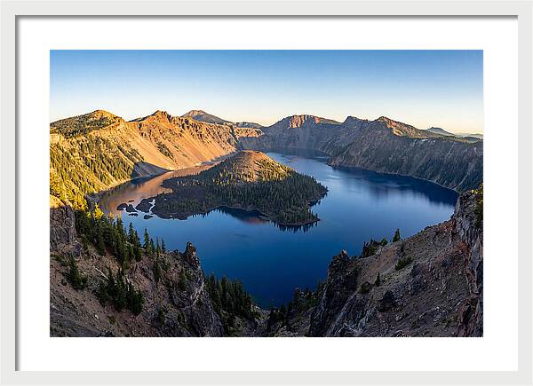 Serenity Over Crater Lake