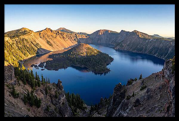 Serenity Over Crater Lake