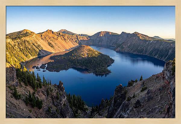Serenity Over Crater Lake